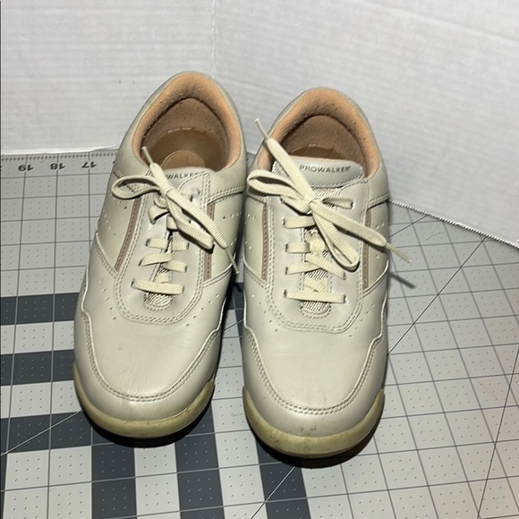 Rockport Shoes - Rockport Women's Athletic Shoes - Cream and Tan